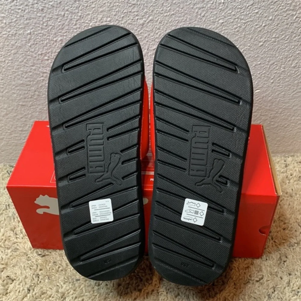 Puma Cool Cat V BX Men's Red Slides sz 7